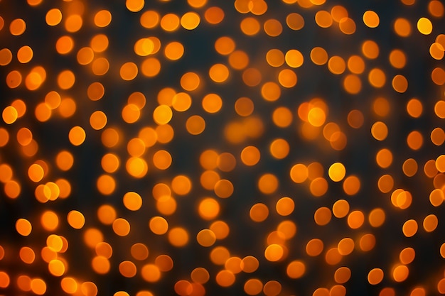 Resumo desfoque luz dourada bokeh de fundo de férias de Natal