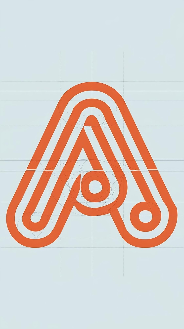 Foto resumo uma empresa de logotipo de letra desenho vetorial de ícones limpos