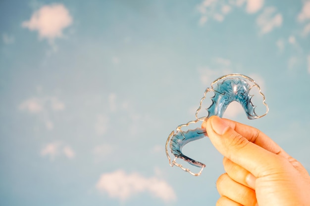 Retainer Gesundheitswesen medizinische Zähne Mund.