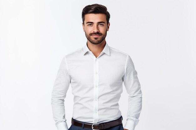 Foto retrato de un apuesto hombre de negocios con traje y gafas de sol sobre un fondo negro moda de belleza masculina óptica para hombres