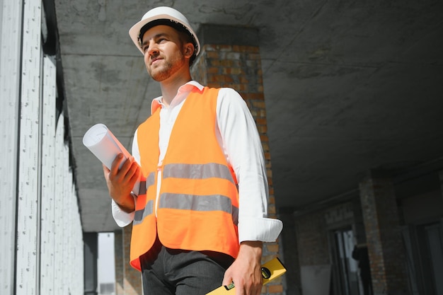 Retrato de un apuesto ingeniero.