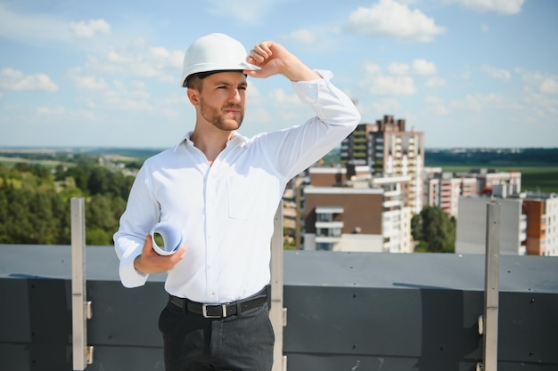 Retrato de un apuesto ingeniero.