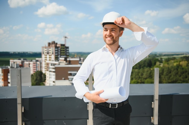 Retrato de un apuesto ingeniero.