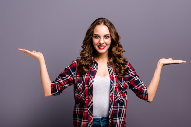 Retrato de una bella joven