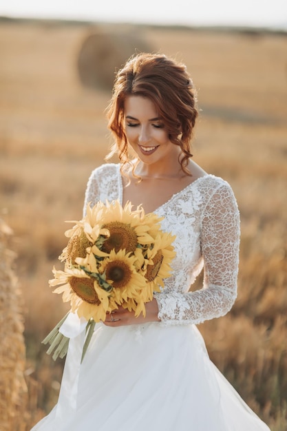 Vestido de novia girasoles hotsell