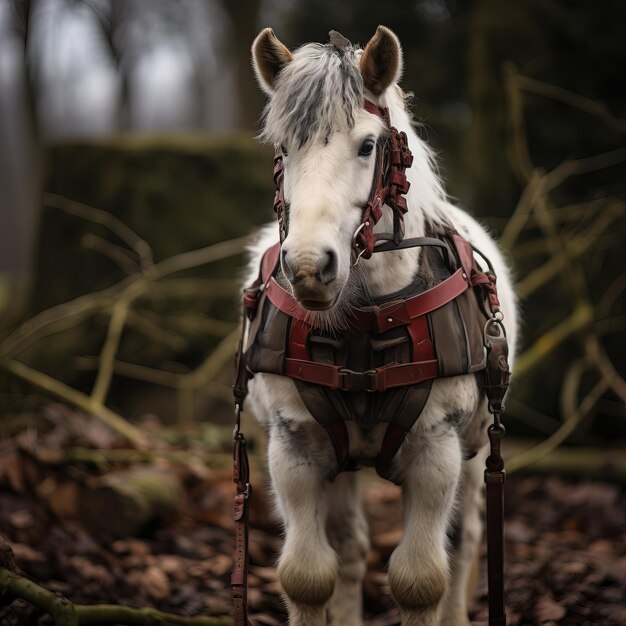 Retrato de un caballo