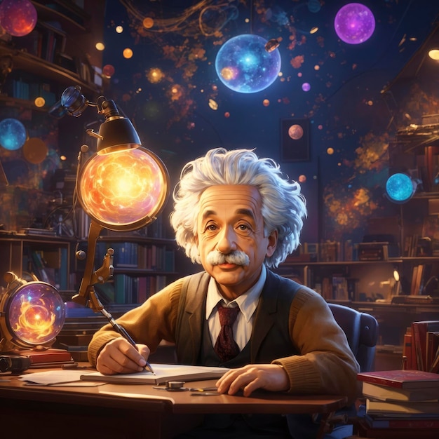 Retrato cinematográfico de Albert Einstein