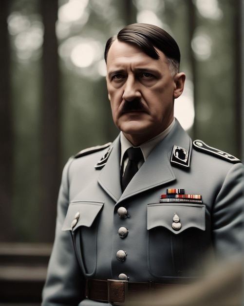 Retrato de Adolf Hitler