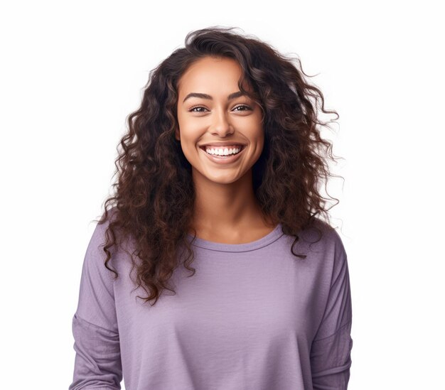 Foto retrato de belas mulheres mulatas