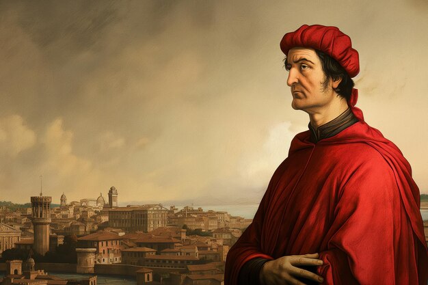 Retrato de Dante Alighieri