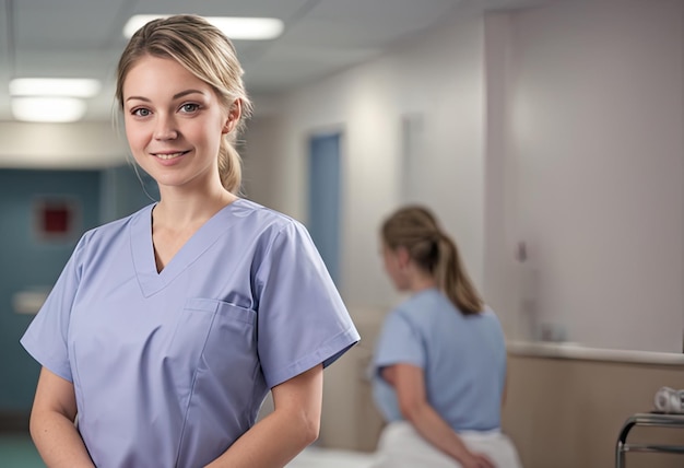 Retrato de enfermeira