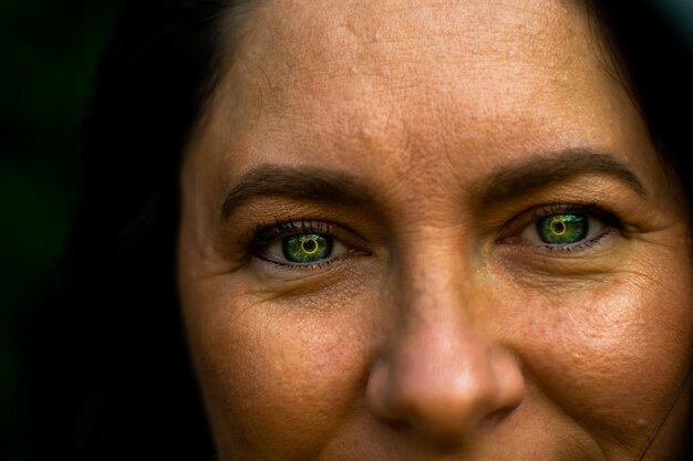 Foto retrato de homem em close-up