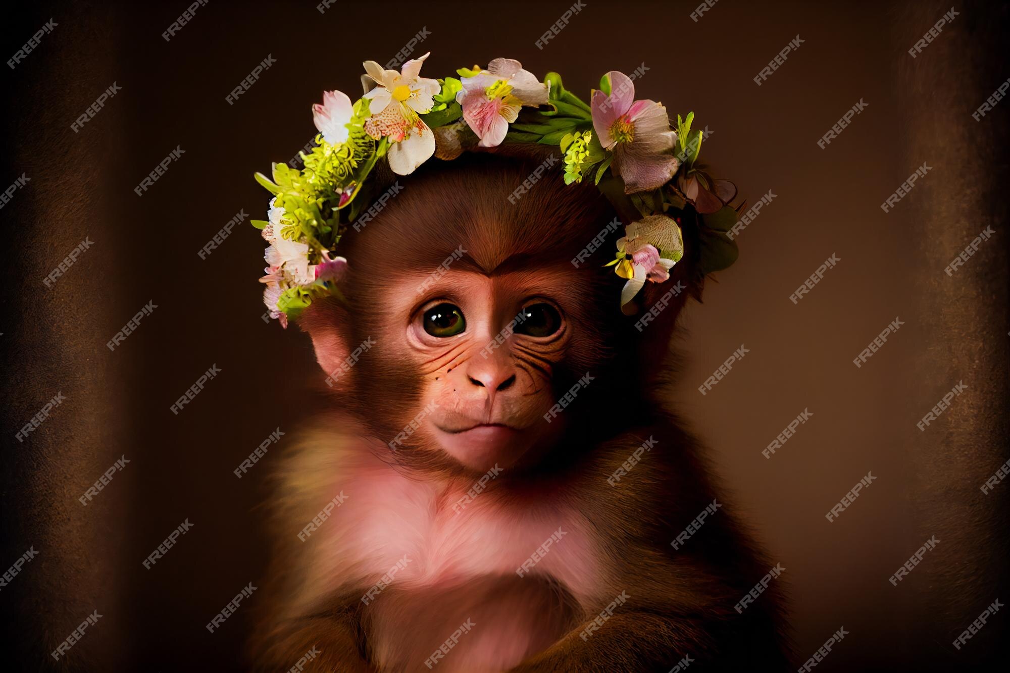 Macaco Bebê Fofo Olhando Para a Câmera Curiosamente Imagem de Stock -  Imagem de matriz, animal: 223994257