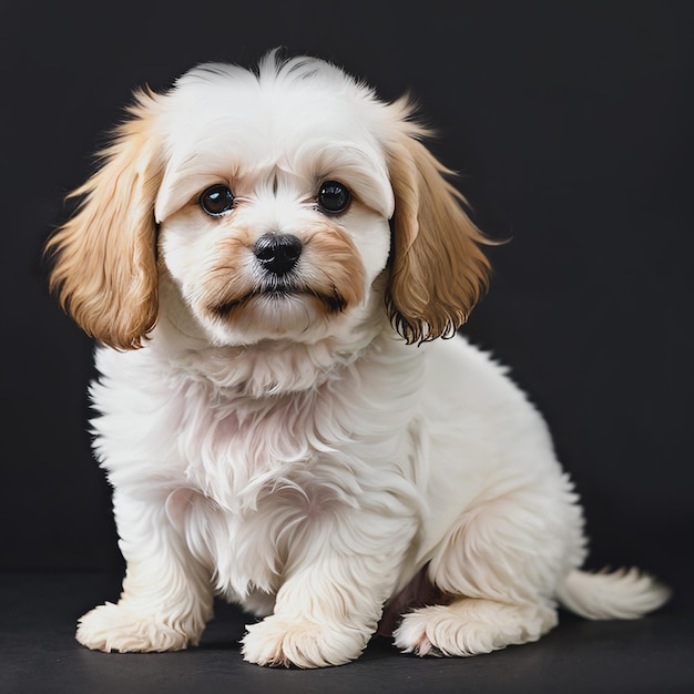 Retrato de Maltipoo