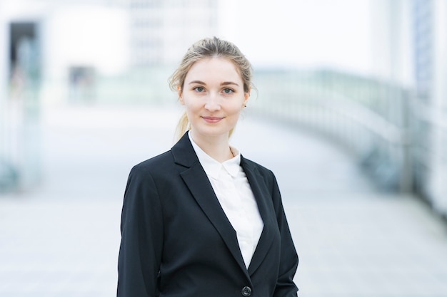 Retrato de mulher de negócios