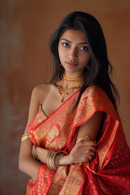 retrato de mulheres indianas