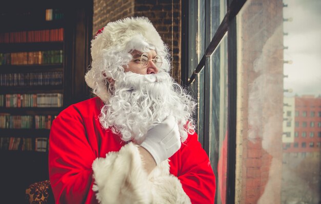 Retrato de papai noel