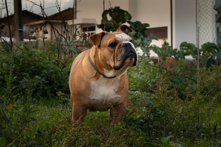 Foto retrato de um cão