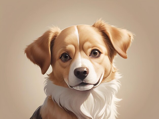 Retrato de um cão