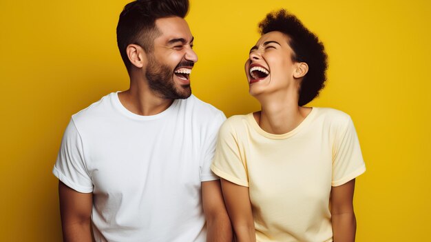 Foto retrato de um casal