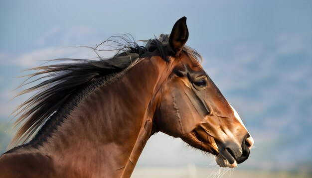 Retrato de um cavalo