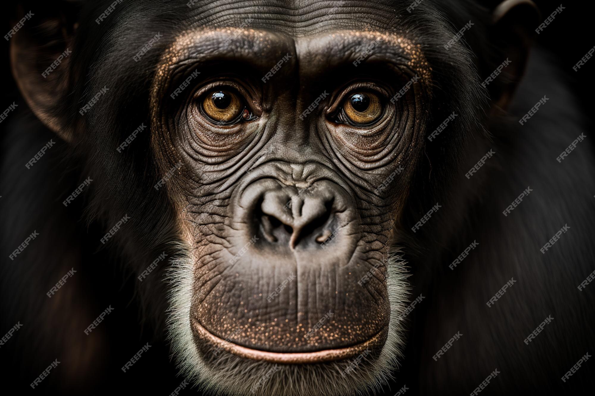 macaco chimpanzé macaco close-up 17453798 Foto de stock no Vecteezy