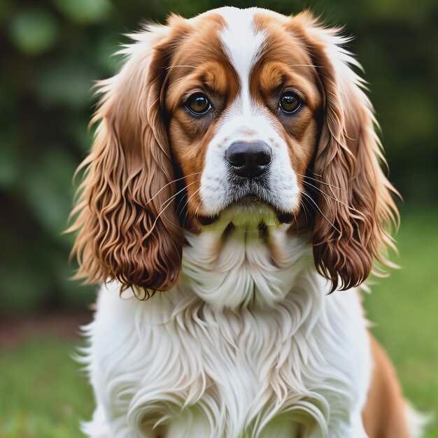 Retrato de um Cocker Spaniel