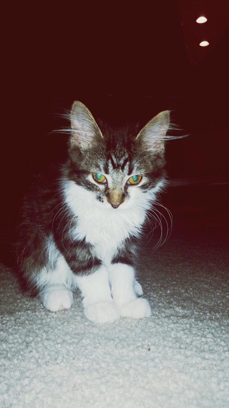 Foto retrato de um gato