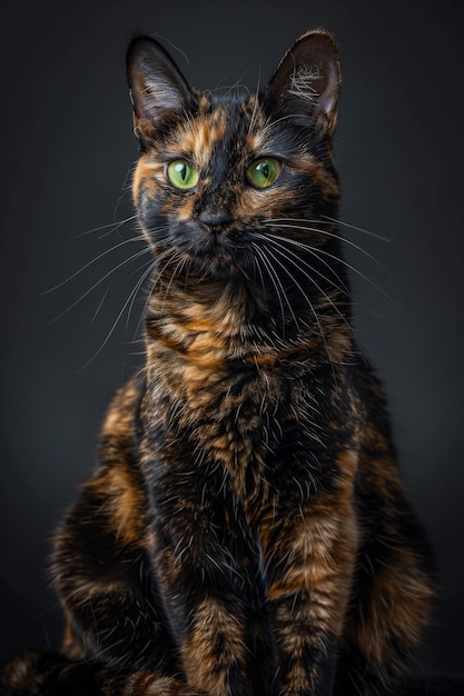 Retrato de um gato