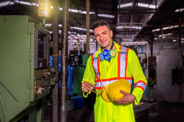 Foto retrato de um homem a trabalhar