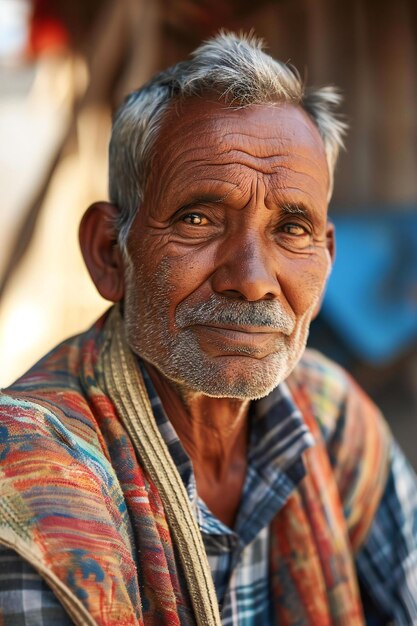 Retrato de um homem pobre