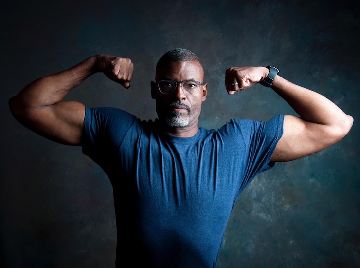 Foto retrato de um homem poderoso