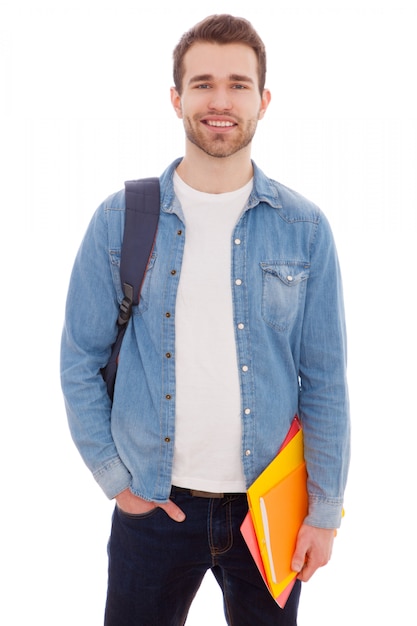 Foto retrato de um jovem