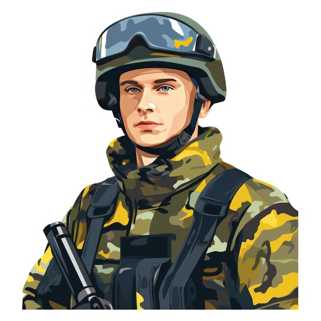 Retrato de um militar