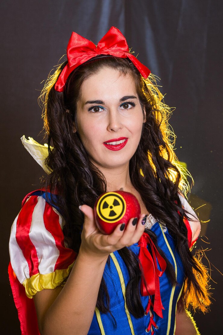 Foto retrato de uma jovem sorridente