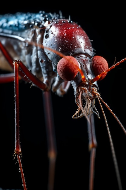 Retrato de uma mosca ladrão