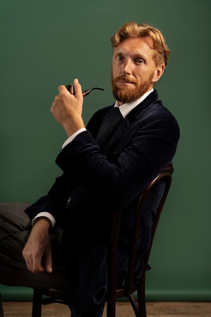 Foto retrato de van gogh