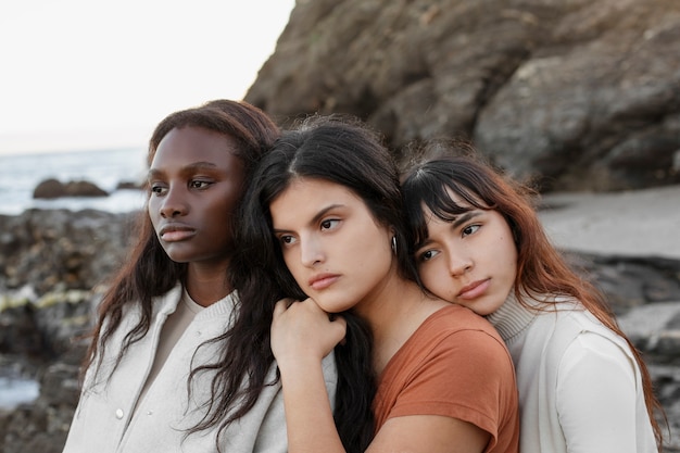 Foto retrato de la diversidad de los latinos