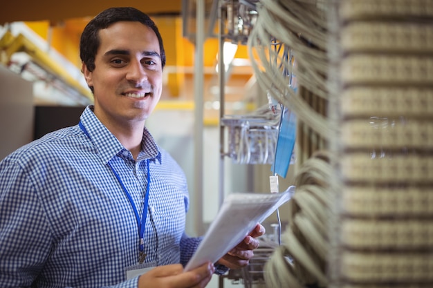 Retrato do servidor de análise técnico