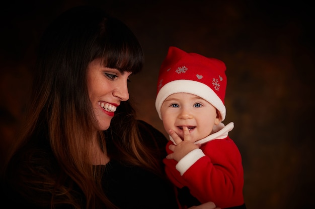 Retrato de familia en diciembre