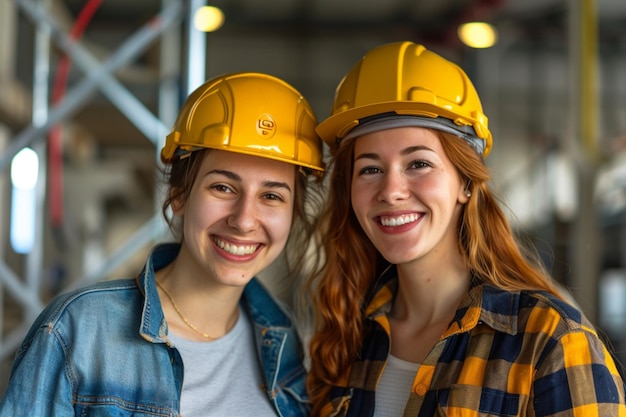 Retrato de una feliz pareja de negocios multiétnica posando para la cámara