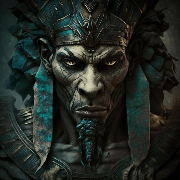 Un retrato de un guerrero del juego prince of persia.