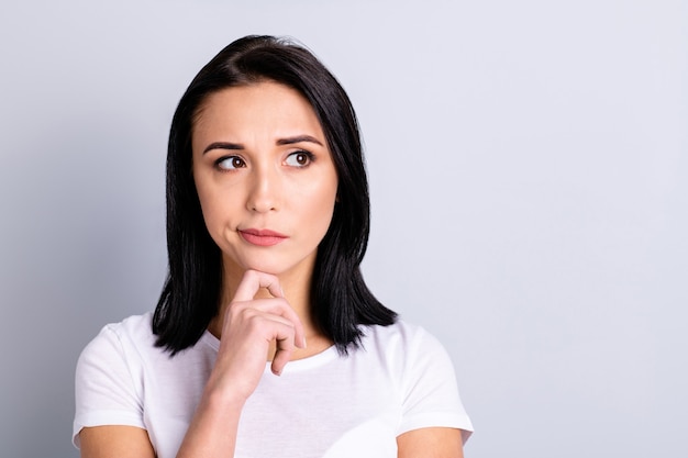 retrato hermosa mujer joven