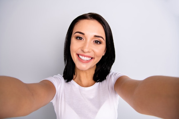 retrato hermosa mujer joven