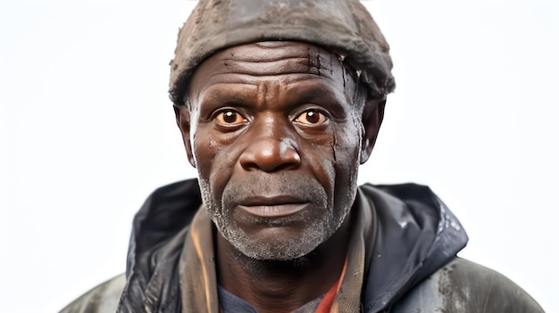 Retrato de un hombre africano