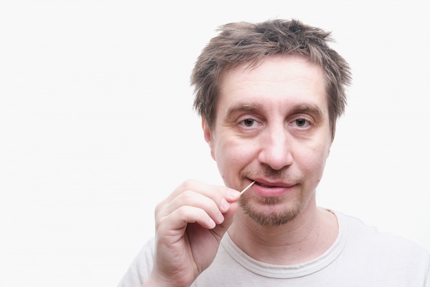 Retrato de un hombre con barba