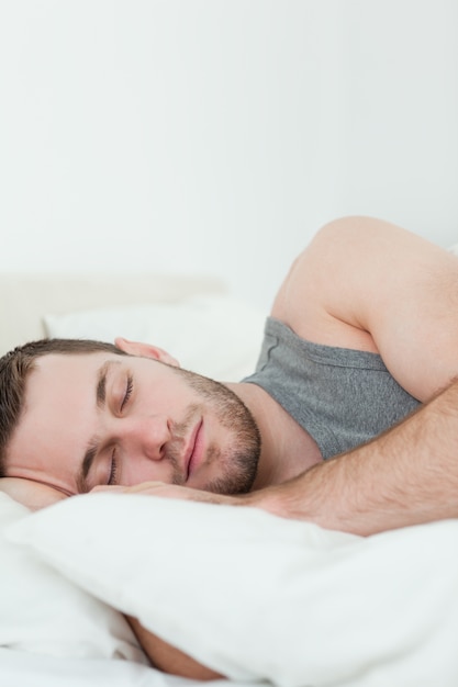 Retrato de un hombre durmiendo