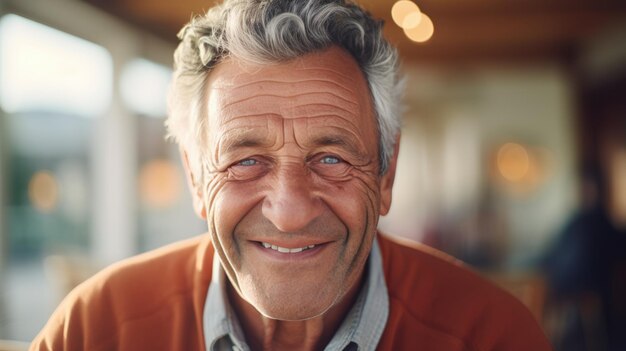 Retrato de un hombre de edad avanzada