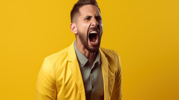 Foto retrato de un hombre de negocios