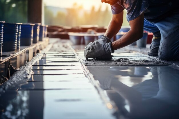 Foto un retrato de un hombre trabajador